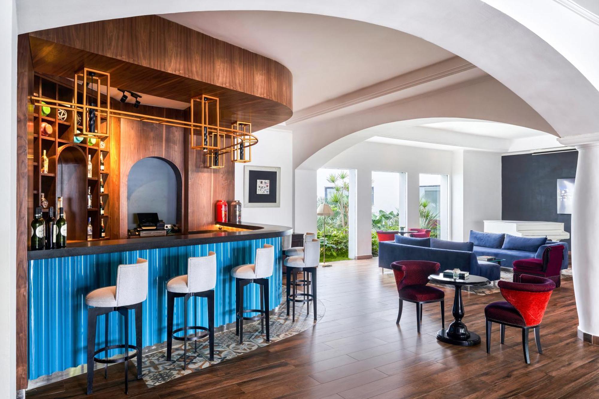 Pullman Mazagan Royal Golf & Spa El Jadida Exteriör bild The bar at the 19th floor