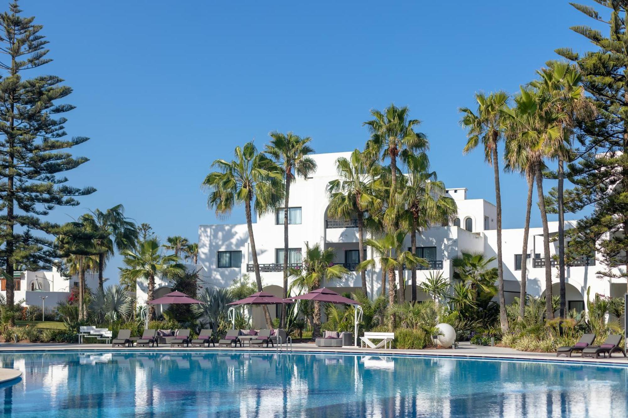 Pullman Mazagan Royal Golf & Spa El Jadida Exteriör bild The swimming pool at the hotel